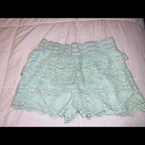 Lace shorts